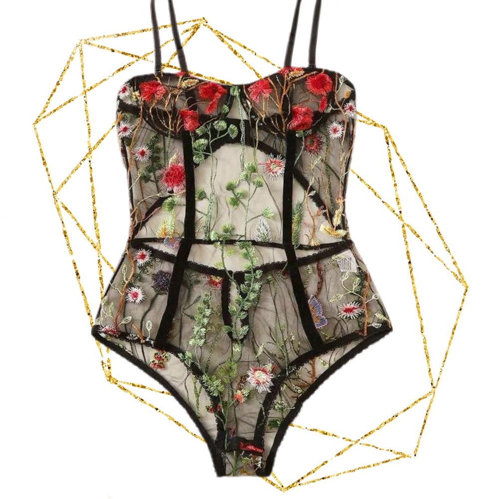 Floral Lingerie